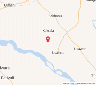 Map of Asguna, Uttar Pradesh