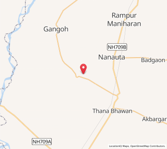 Map of Asifgarh, Uttar Pradesh