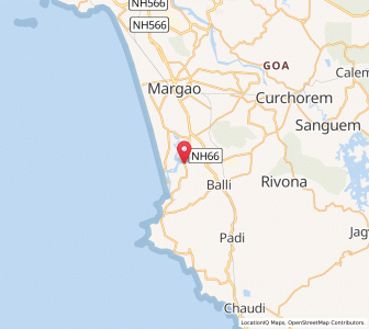 Map of Assolna, Goa