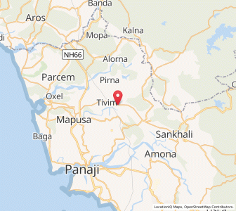 Map of Assonora, Goa