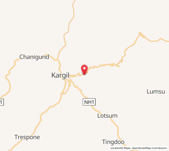 Map of Astangas, Kashmir