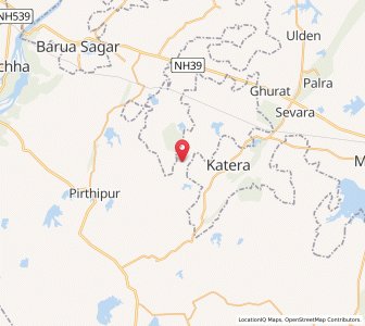 Map of Astari, Madhya Pradesh