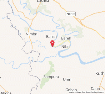 Map of Asupura, Uttar Pradesh