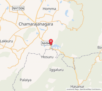 Map of Atgulipura, Karnataka