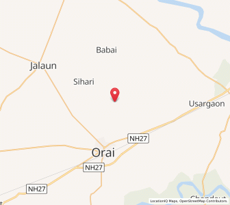 Map of Aunta, Uttar Pradesh