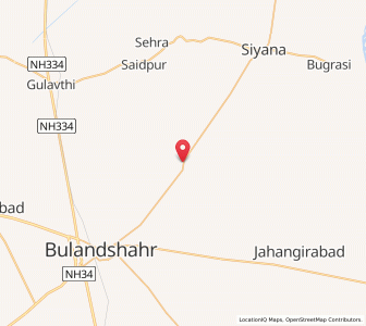 Map of Aurangabad Saiyid, Uttar Pradesh
