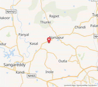 Map of Avancha, Andhra Pradesh