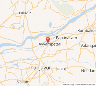 Map of Ayyampettai, Tamil Nadu