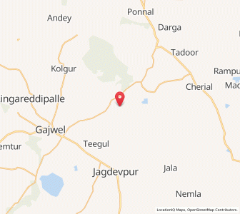 Map of Babaipalli, Andhra Pradesh