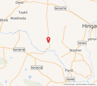Map of Babapur, Madhya Pradesh