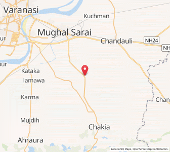 Map of Baburi, Uttar Pradesh