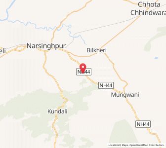 Map of Bachai, Madhya Pradesh