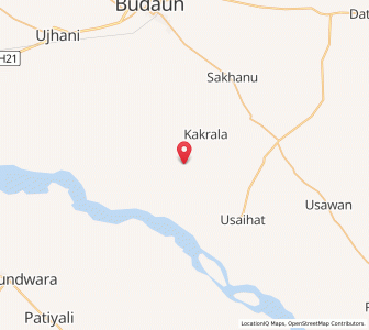 Map of Bachi, Uttar Pradesh