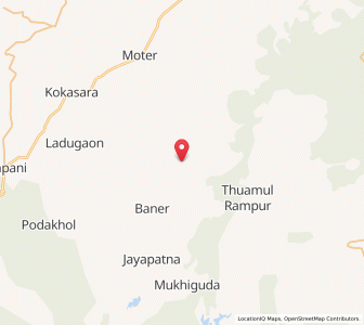 Map of Bada Kuturu, Odisha