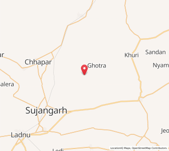 Map of Badabar, Rajasthan