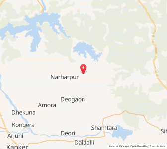 Map of Badal, Chhattisgarh
