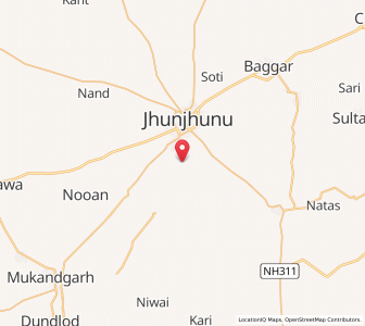 Map of Badalwas, Rajasthan