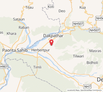 Map of Badamowala, Uttarakhand