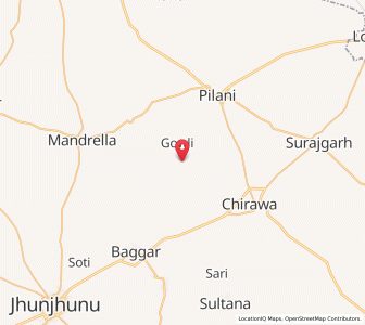 Map of Badangarh, Rajasthan