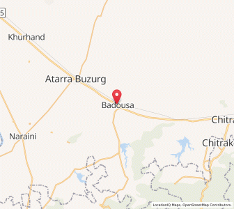 Map of Badausa, Uttar Pradesh