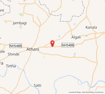 Map of Badchi, Karnataka