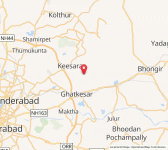 Map of Bade Shahguda, Andhra Pradesh