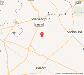 Map of Badhauli, Haryana