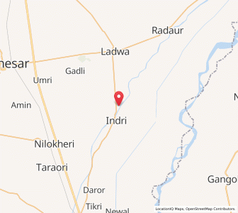 Map of Badherl, Haryana