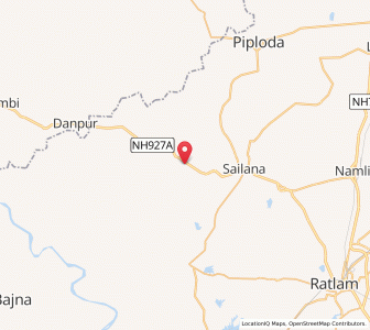 Map of Badi Khurd, Madhya Pradesh