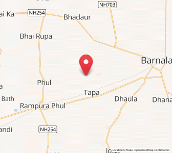 Map of Badian, Punjab