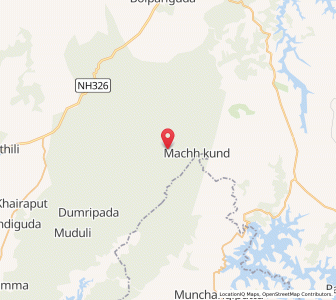 Map of Badigarh, Odisha