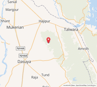 Map of Badla, Punjab