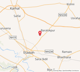 Map of Badriputh, Uttar Pradesh