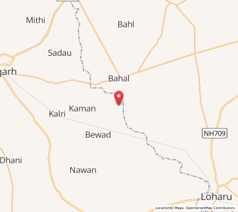 Map of Badriyon ki Dhani, Rajasthan