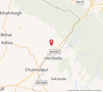 Map of Badshahipur, Uttar Pradesh