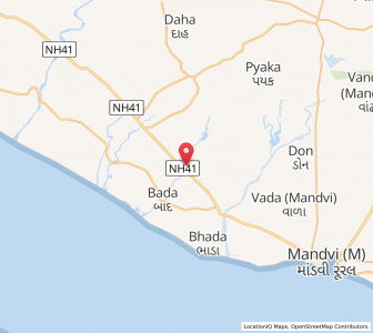 Map of Baet, Gujarat