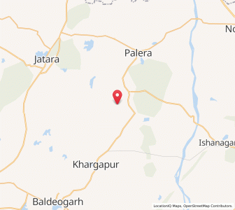 Map of Bagai, Madhya Pradesh