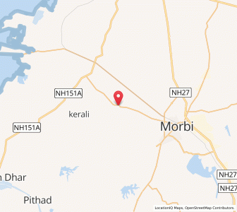 Map of Bagathala, Gujarat