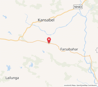 Map of Bagbahal, Chhattisgarh