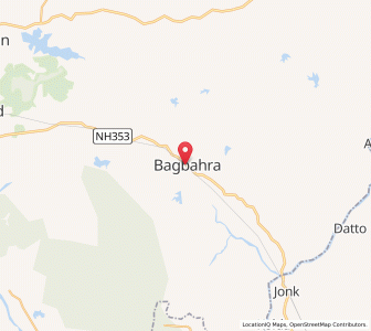 Map of Bagbahra, Chhattisgarh