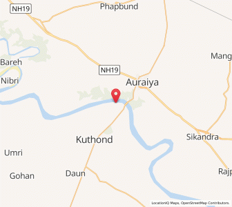 Map of Baghawali Mustaqil, Uttar Pradesh