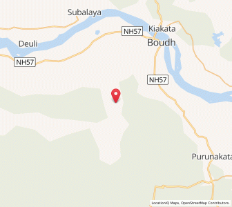 Map of Baghiapara, Odisha