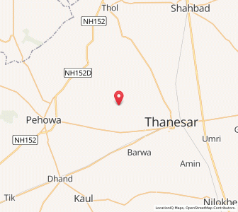 Map of Bagthala, Haryana