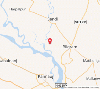 Map of Bagulahia, Uttar Pradesh