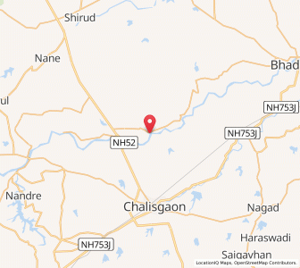 Map of Bahipur, Maharashtra