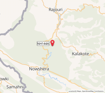 Map of Bahiwala, Kashmir
