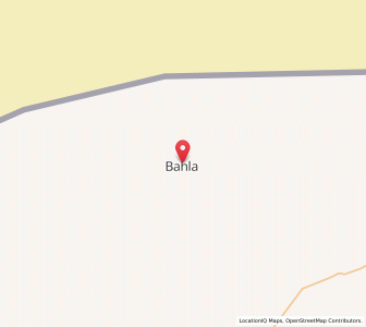 Map of Bahla, Rajasthan