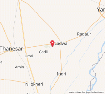 Map of Bahnan, Haryana