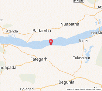 Map of Baidyeshwar, Odisha