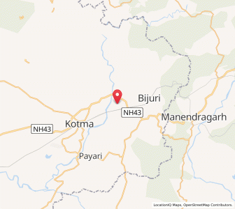 Map of Baiha-tola, Chhattisgarh